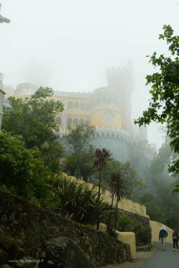 Lisbonne-Sintra 4 mai 2017 Palais de Pena, un château fantomatique?