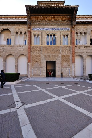 F2012___18193 Seville, Alcazar Real, palais Don Pedro, entrée