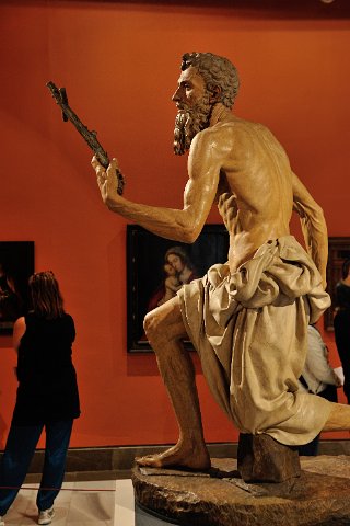 F2012___18033 Seville , musee des beaux arts san jeronimo penitente de pedro torrigiano