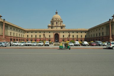 F2015___06072 Delhi, Ministères (finances et intérieur) devant Rashtrapati Bhavan