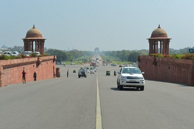 F2015___06082 Delhi, Rajpath, depuis la Présidence de la République