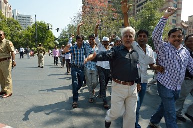 F2015___06115 Delhi, Delhi, manifestation nationale des gérants des 