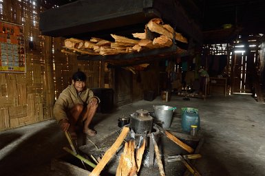 29300F2015___02674 Village de Hong, près de Ziro, intérieur typique