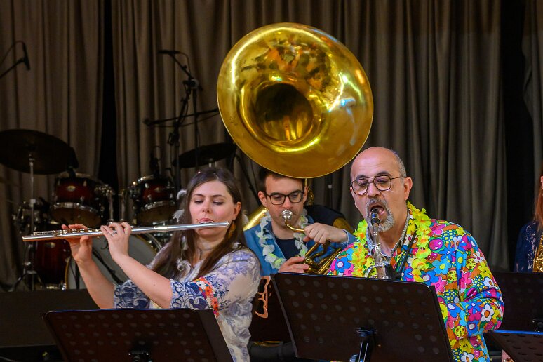 20260328__34004 MJC Carnaval. Le Brass Pulsion pour mettre l'ambiance.