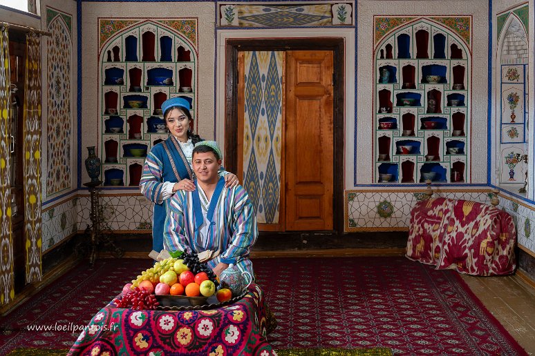 20230521__00155-146 Le musée de la maison Fayzulla Khodjaev: séance de photos du mariage d'Elbek et Nafissa