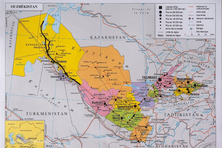 Nord-ouest le Karakalpakstan