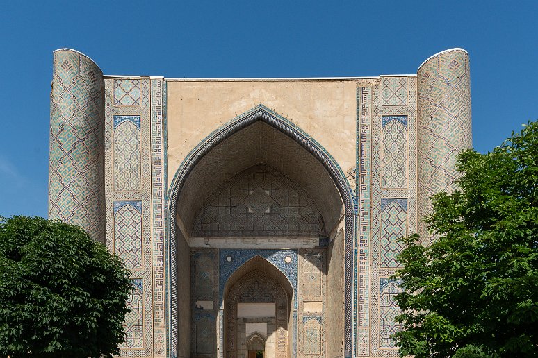 20230529__00525-83 Portique d'entrée de la mosquée de Bibi khanum (