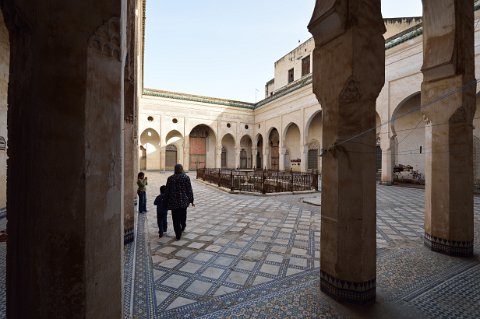 160F2013___06824 Palais Glaoui, cour intérieure