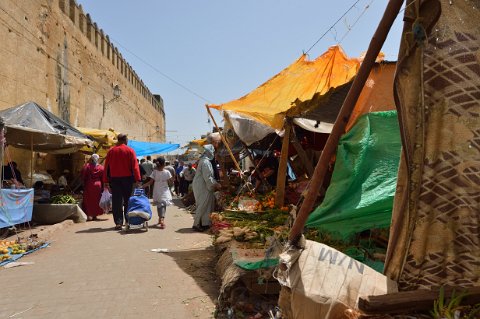 310F2013___06797 Marché devant la Kasbah Nouar