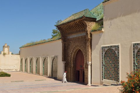 150F2013___07466 Entrée du mausolée Moulay ismael