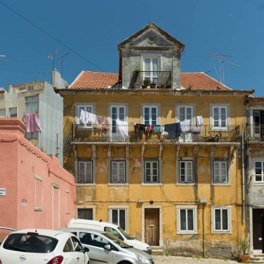 Lisbonne 1er mai 2017 Quartier d'Ajuda, Travessa de Correnteza