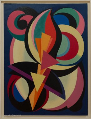 Lisbonne 1er mai 2017 Auguste Herbin, composition, 1930