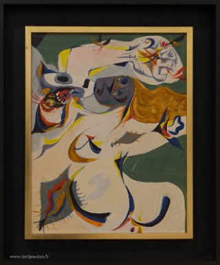 Lisbonne 1er mai 2017 André Masson, Femme attaquée par les oiseaux, 1943