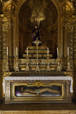 Lisbonne 30 avril 2017 Eglise du monastère des Hiéronymites, chapelle du Christ pêcheur