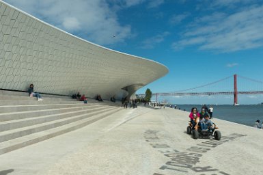 Lisbonne 30 avril 2017 Belèm, Musée d'Art d'Architecture et de Technologie (MAAT)