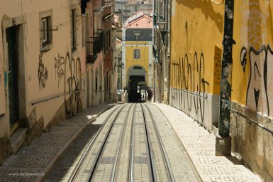 Lisbonne 3 mai 2017 Funiculaire da Bica,