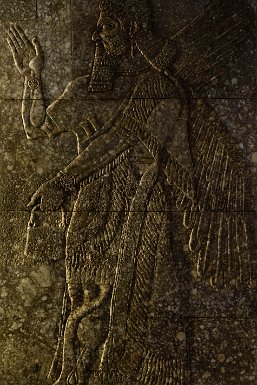 Musée Calouste Gulbenkian, Musée Calouste Gulbenkian, relief mural , Assyrie, Nimrud 884-859 av JC