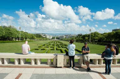 Lisbonne-musée Calouste Gulbenkian 5mai 2017 Parc Edouard VII,