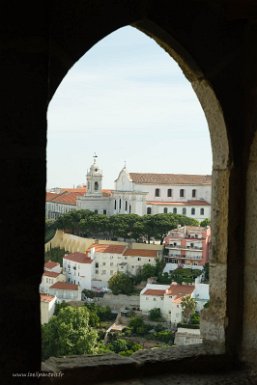 Lisbonne 3 mai 2017 Castelo de São Jorge, vue sur São Vicente