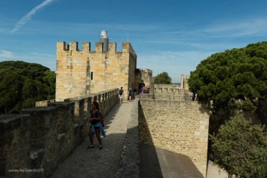Lisbonne 3 mai 2017 Castelo de São Jorge, tour du trésor avec le périscope de la Camera obscura