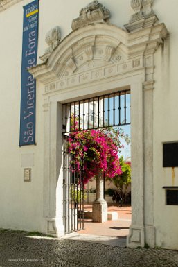 Lisbonne 2 mai 2017 Monastère São Vicente de Fora, portail entrée