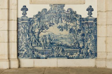Lisbonne 2 mai 2017 Monastère São Vicente de Fora, scène de chasse