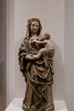 Lisbonne-musée national arte antica 6 mai 2017 Musée national d'art antique, Vierge allaitant, João Afonso, 1460