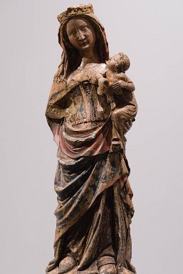 Lisbonne-musée national arte antica 6 mai 2017 Musée national d'art antique, Vierge à l'Enfant, Maitre Pero, 1325-1350