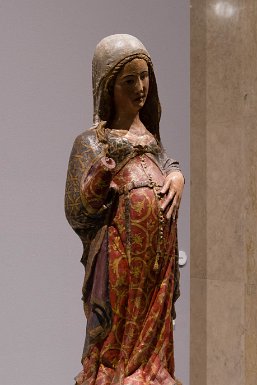 Lisbonne-musée national arte antica 6 mai 2017 Musée national d'art antique, Vierge d'Epérance, Maitre Pero, 1340-1350