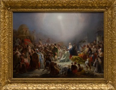 Lisbonne-musée national arte antica 6 mai 2017 Musée national d'art antique, l'Adoration des Mages, Domingo Antonio de Sequeira, 1828