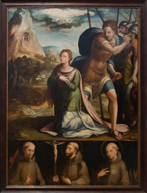 Lisbonne-musée national arte antica 6 mai 2017 Musée national d'art antique, Martyre de Ste Catherine, Gaspar Dias, 1560-1570