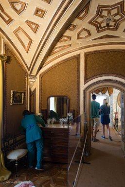 Lisbonne-Sintra 4 mai 2017 Palais de Pena, bureau de Ferdinand II