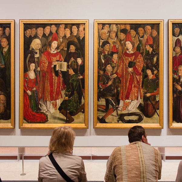 Musée National d'Art Antique Ne serait-ce que pour l'Adoration de Saint Vincent, premier portrait collectif européen ou la Tentation de Saint Antoine...