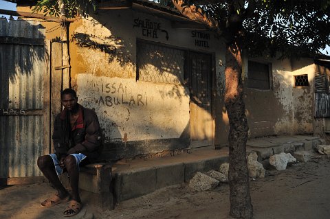 _109000-F2010___7333 Mozambique, Guludo, matin tôt et froid d'hiver, hotel et salon de thé