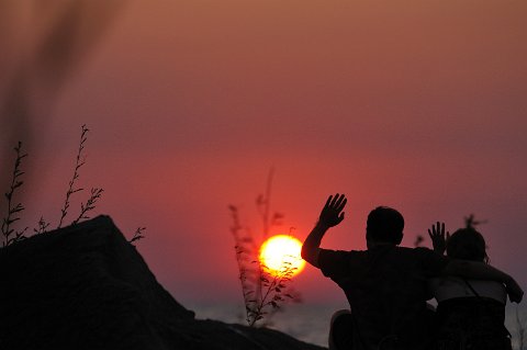 _647000-F2010___10894 Mozambique, Nkolongue, près de Metangula, coucher de soleil sur le lac Niassa