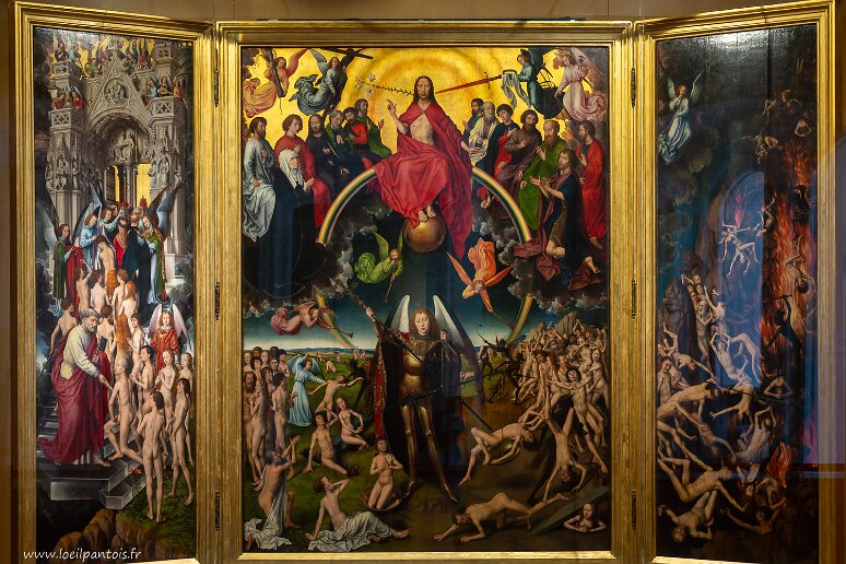 DSC_3678 Musée national, Jugement dernier 1467-1476, Hans Memling (1430-1494)