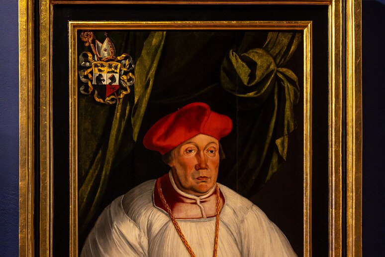 DSC_3697 Musée national portrait de Moritz Ferber, évêque de Warmie, après 1590, Anton Möller (1563-1611)