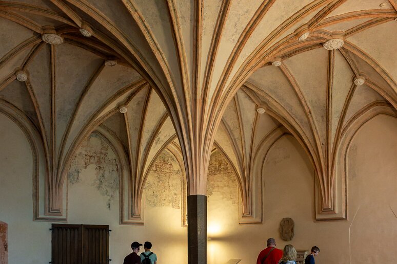 DSC_3117 Chateau de Malbork, réfectoire d'hiver du palais des grands maitres