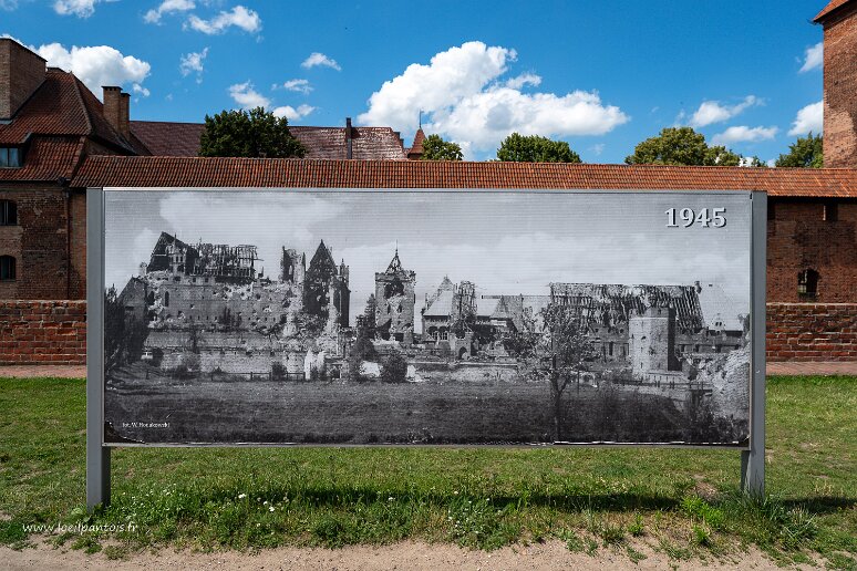 DSC_3195 Chateau de Malbork, photo 1945