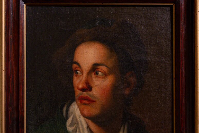 DSC_1933 Portrait de jeune homme (0zbigniew Ossolinski?), peintre italien XVIIIe s