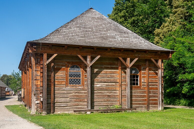 DSC_1596 Musée d'architecture populaire de Sanok, synagogue de Polianec XVIIIe, reconstruite,
