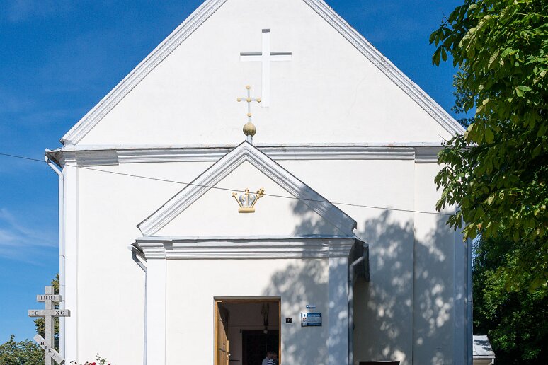 DSC_1714 Eglise de la Ste Trinité de Sanok, 1784-1789. D'abord église gréco-catholique, l'église est devenue ensuite orthodoxe dans les années 1920 suite au retour des...