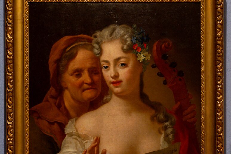 DSC_2098 Leçon de chant, Louis de Silvestre (1675-1760), peintre français