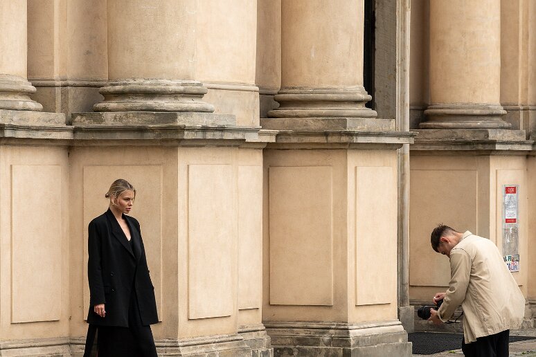 DSC_2587 Devant l'église des Visitandines