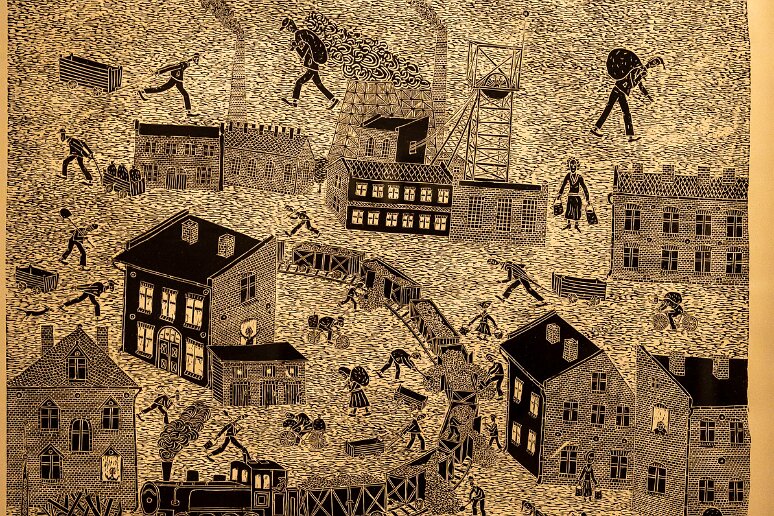 DSC_0785 Katowice, musée de la Silésie, cowboys silésiens du XXIe s, 2013, Jan Nowak