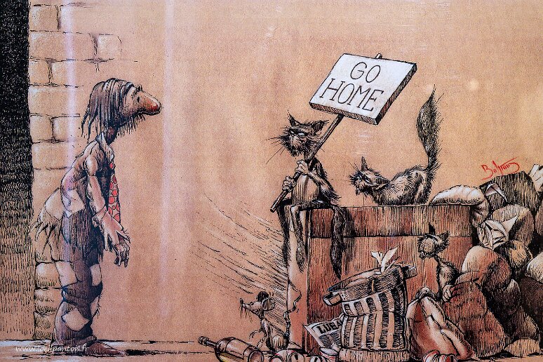 DSC_0138 Legnica, exposition internationale Satyrykon 2024, Bahram Arjmandnia