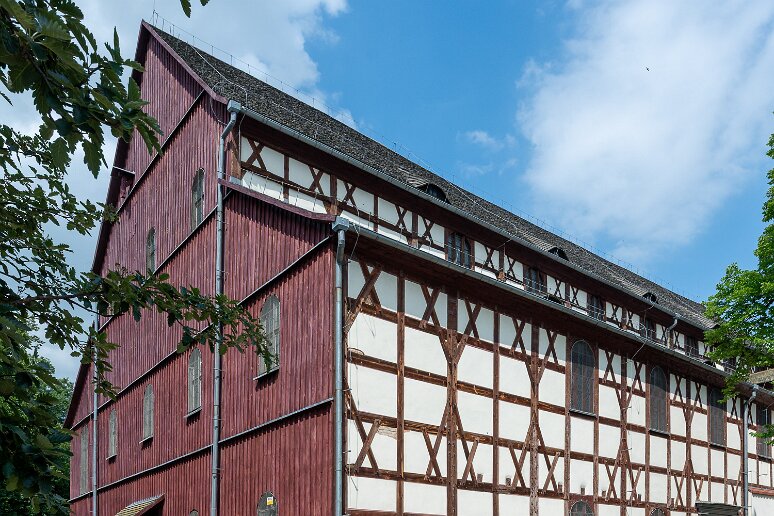 DSC_0198 Eglise protestante de Jawor, classée au patrimoine de l'Unesco, plus grand édifice religieux à structure bois d'Europe. Dans ses critères de classement l'UNESCO...