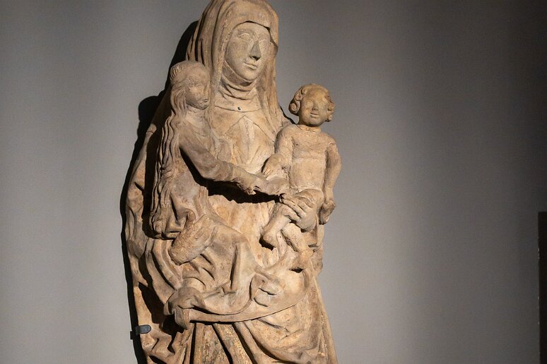 DSC_0502 Musée national, Ste Anne avec la Vierge et l'enfant Jesus, 1507