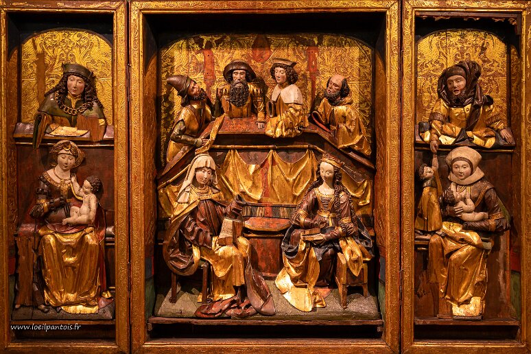 DSC_0547 Musée national, triptyque de la Sainte famille, 1514