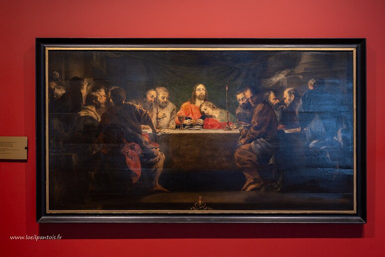 DSC_0550 Musée national, La Cène, 1661, Michel Lucas Leopold Willmann (1630-1706)